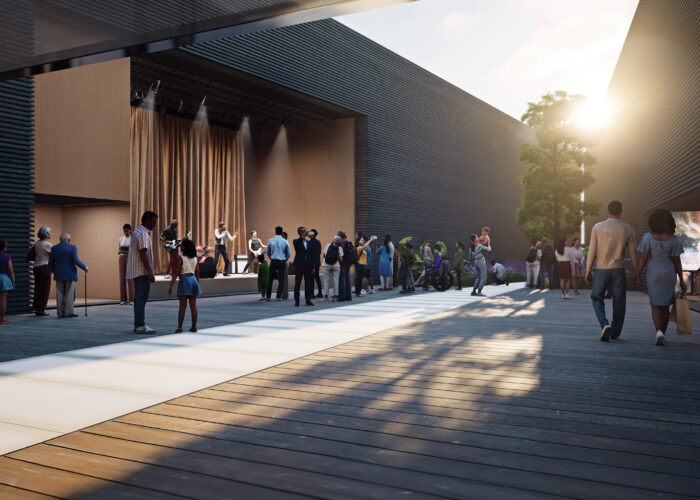 Perfromance Stage in the Courtyard