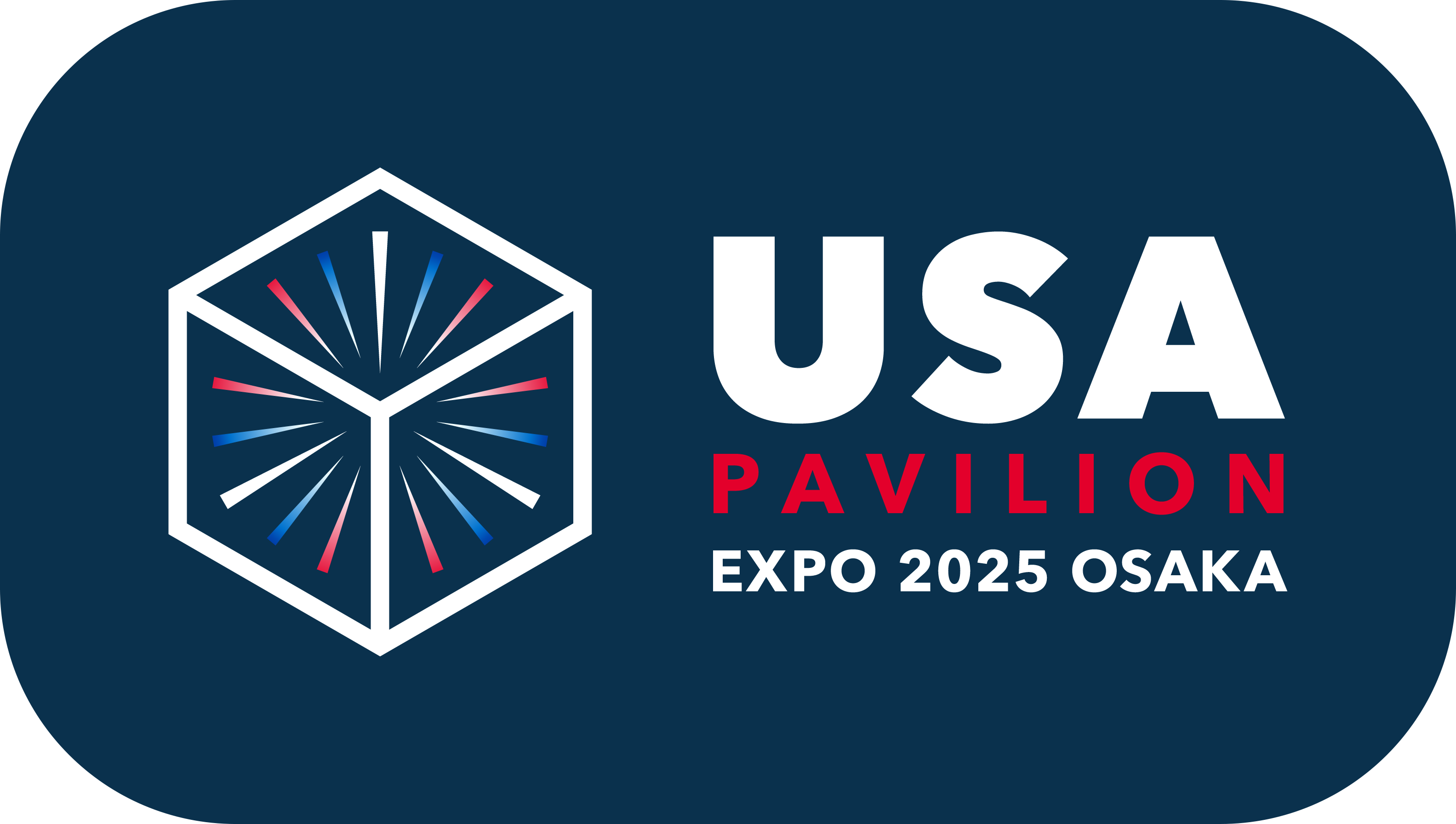 Expo 2025 Osaka USA Pavilion horizontal Logo